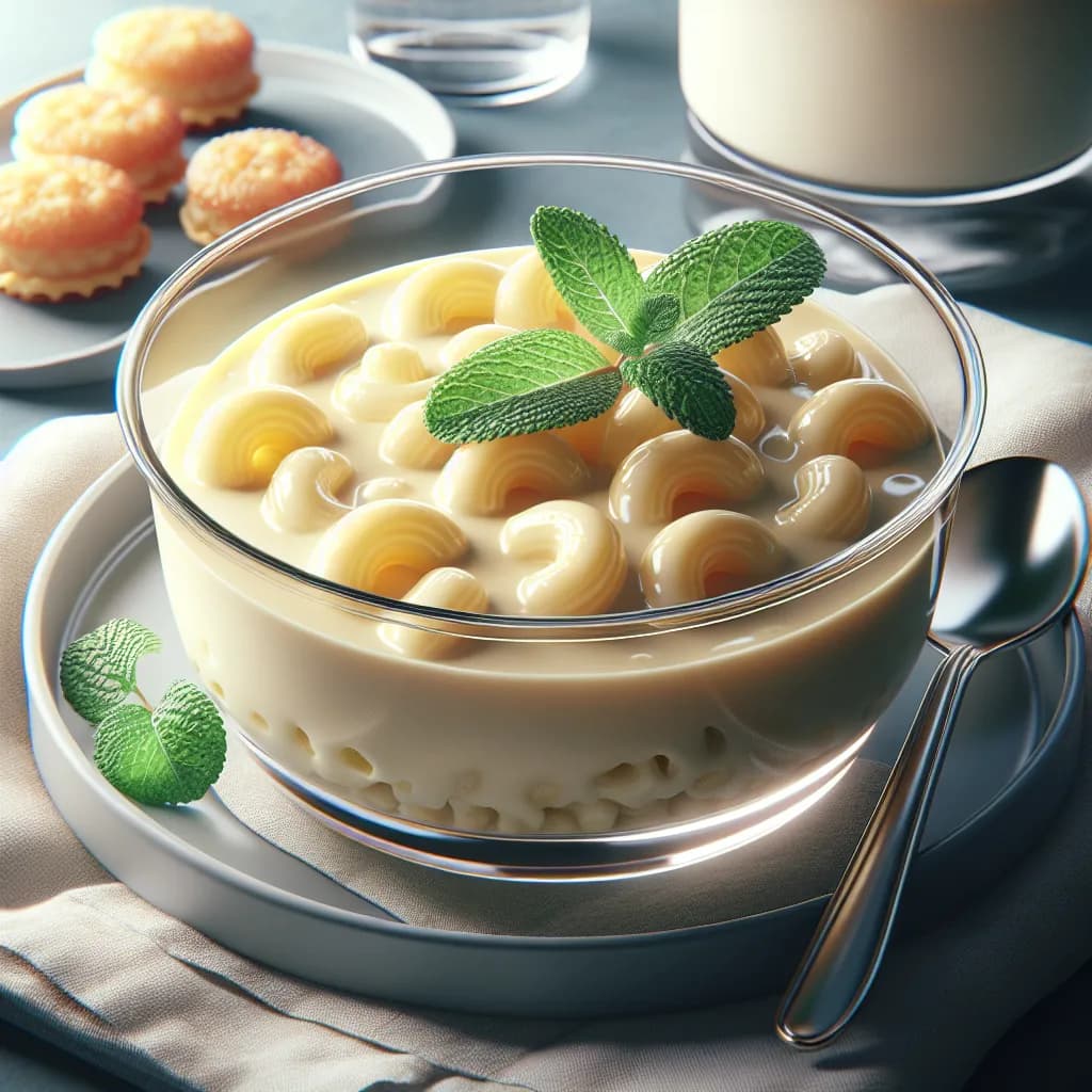Vanilla Macaroni Pudding