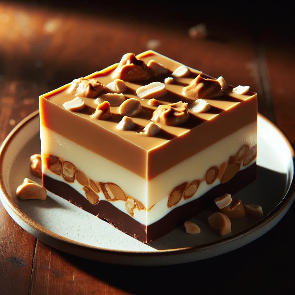 Vanilla Peanut Butter Fudge