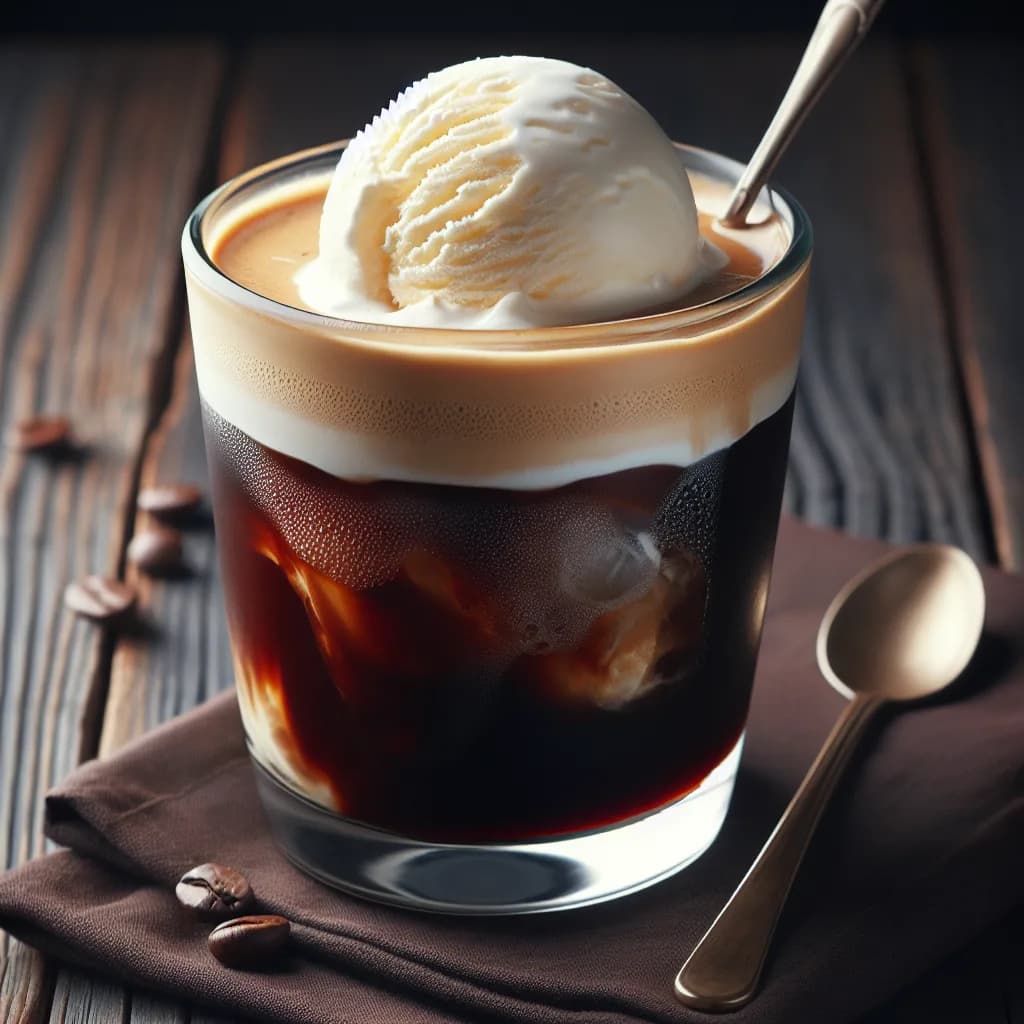 Vanille-Eiskaffee