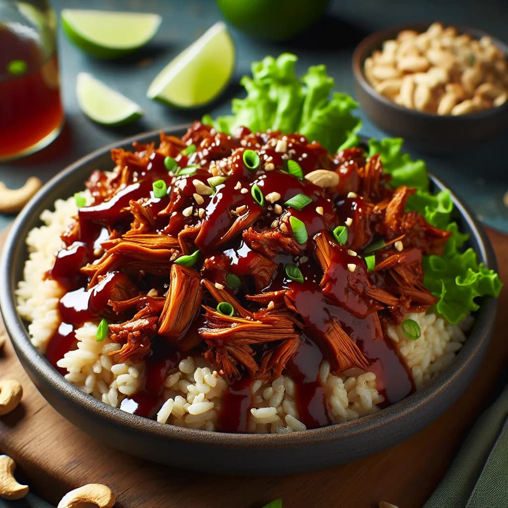 Vegan BBQ Jackfruit Pulled 'Pork'
