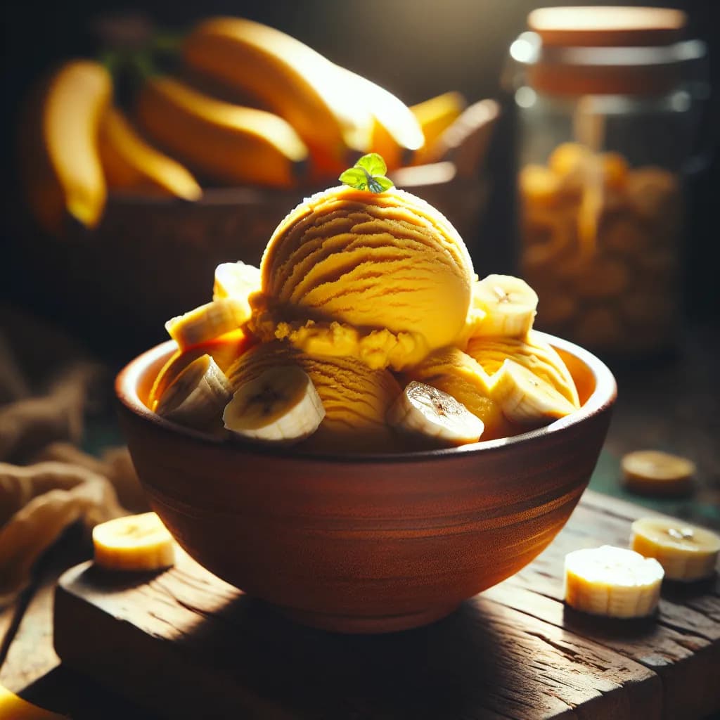 Vegan Banana Ice Cream