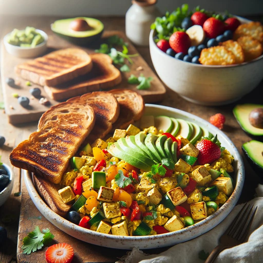 Vegan Egg Scramble