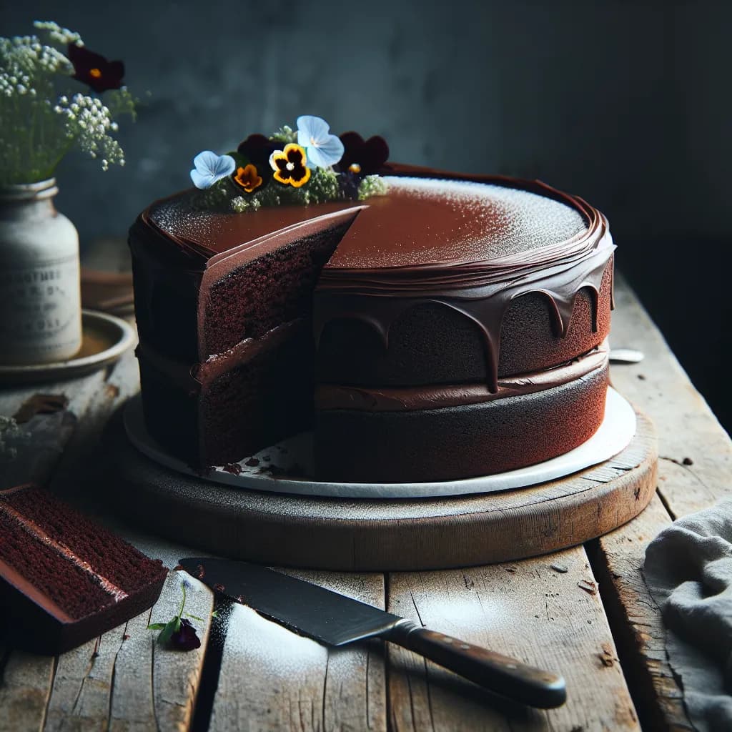 Vegan Gluten-Free Chocolate Cake