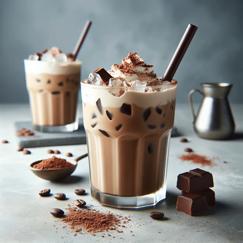 Vegan Iced Coffee with Oat Milk