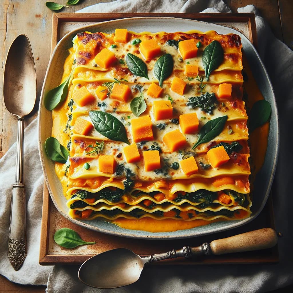 Vegan Lasagna with Butternut Squash