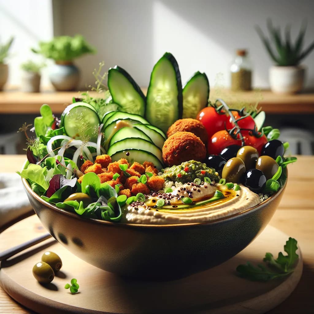 Vegan Mediterranean Bowl