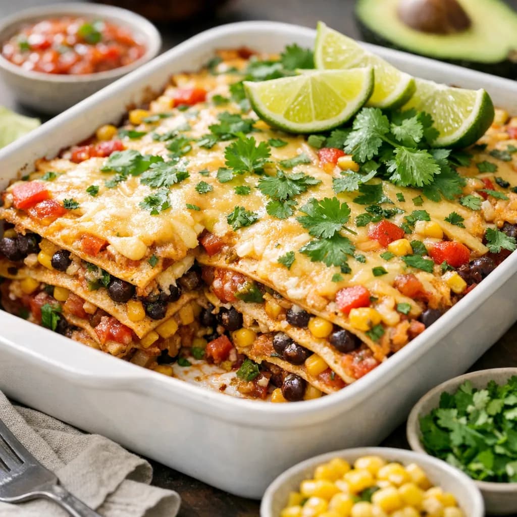 Vegan Mexican Lasagna
