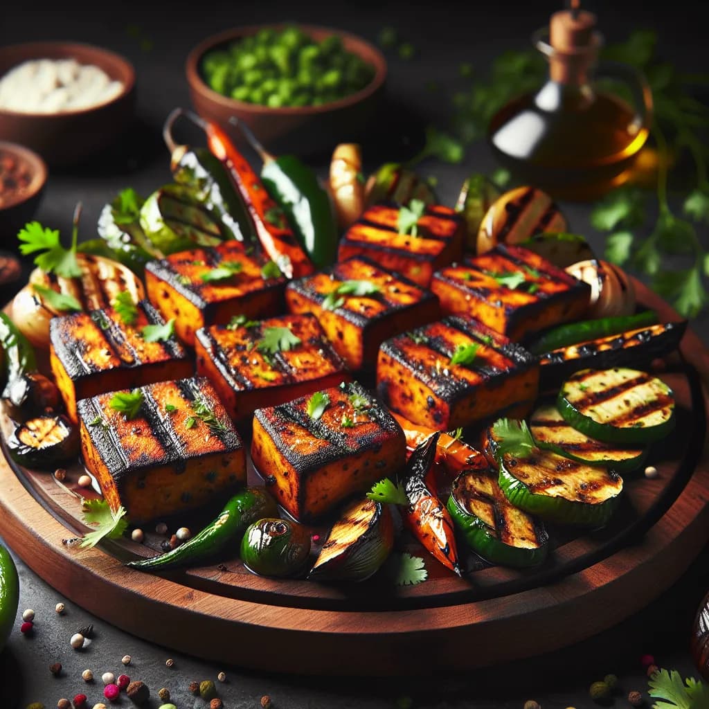 Vegan Paneer Tikka