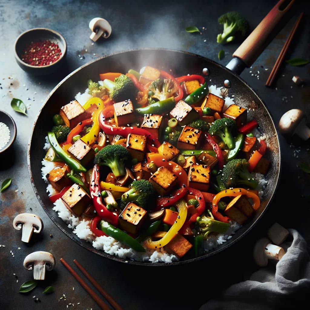 Vegan Tofu Stir-Fry