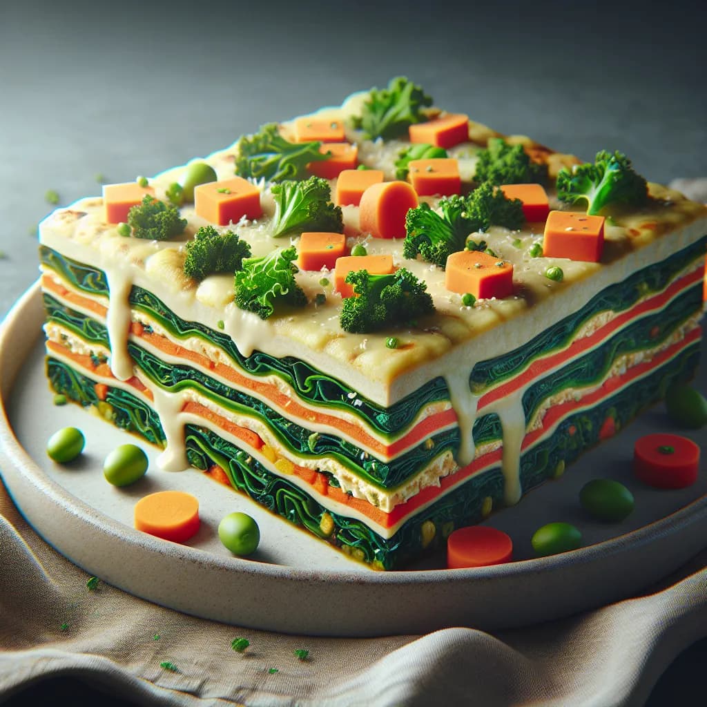 Vegan Tofu and Kale Lasagna