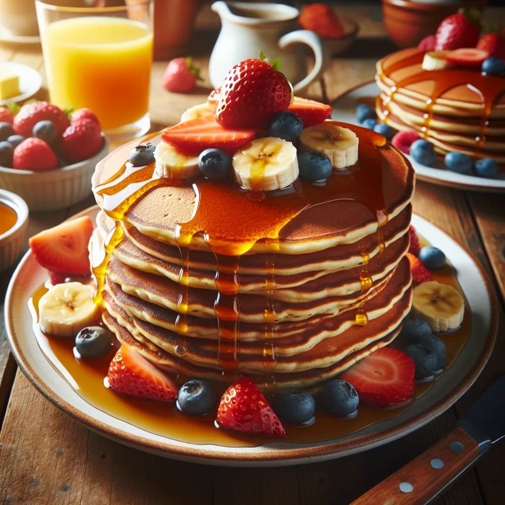 Vegane Pancakes
