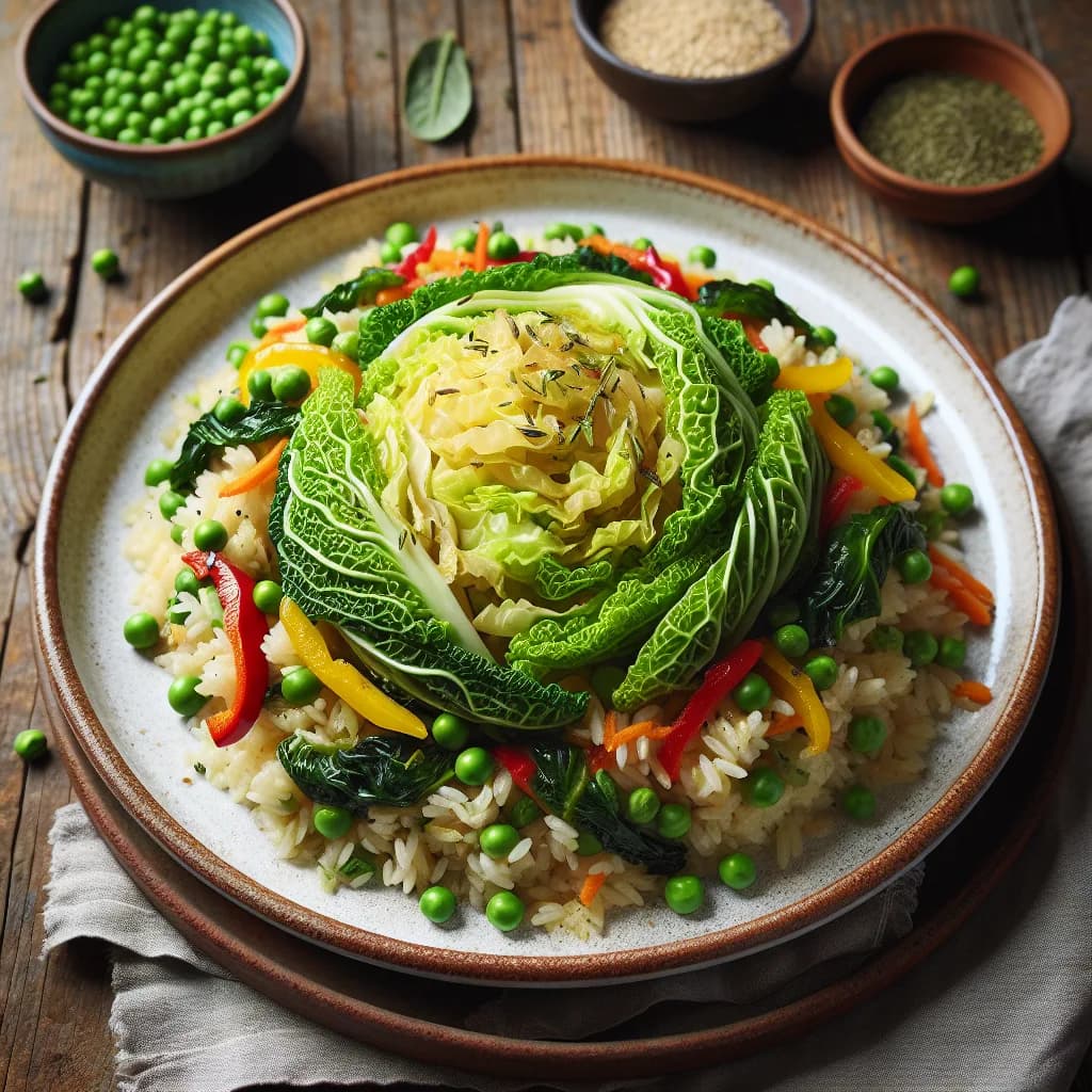 Vegane Spitzkohl-Pfanne