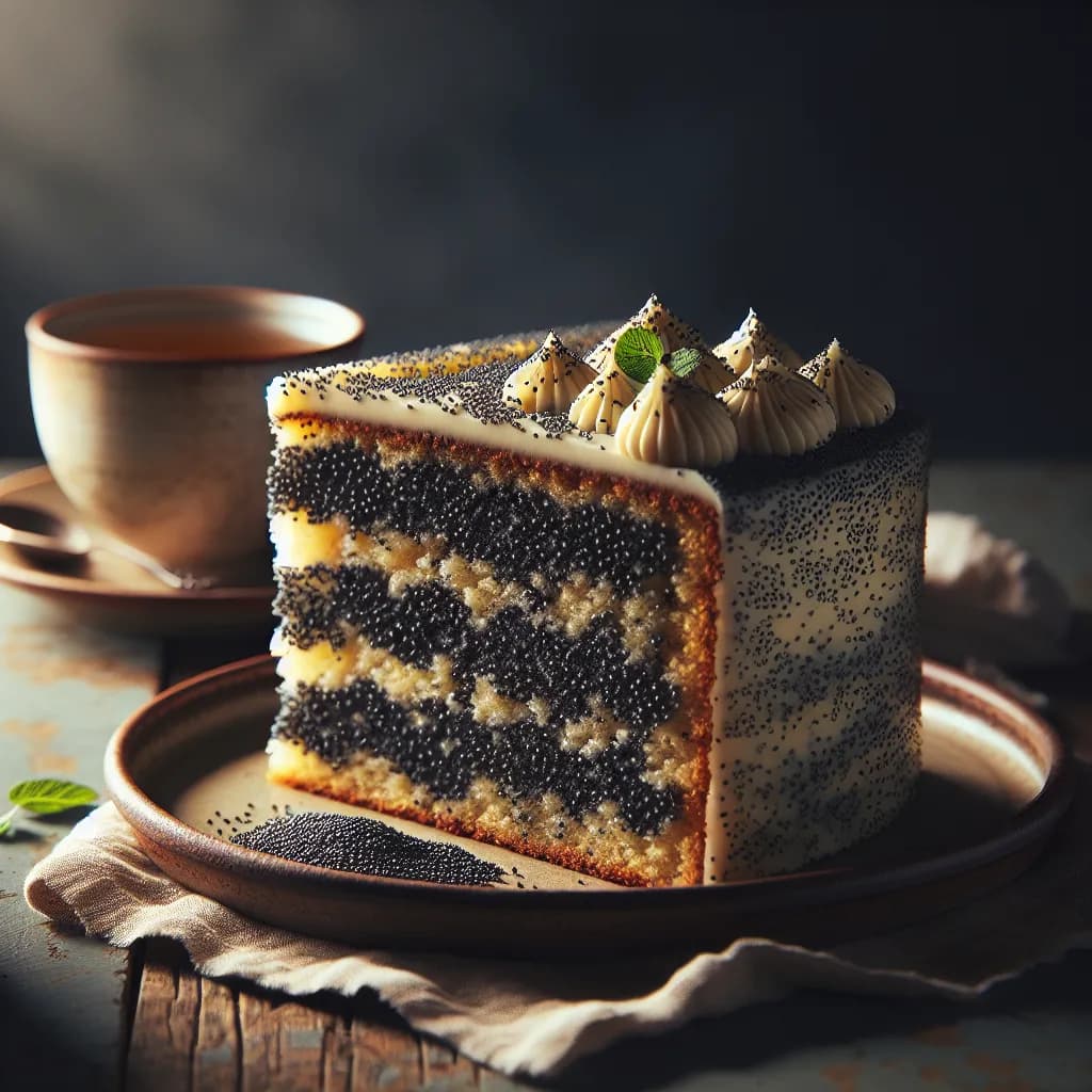 Veganer Mohnkuchen Klassisch