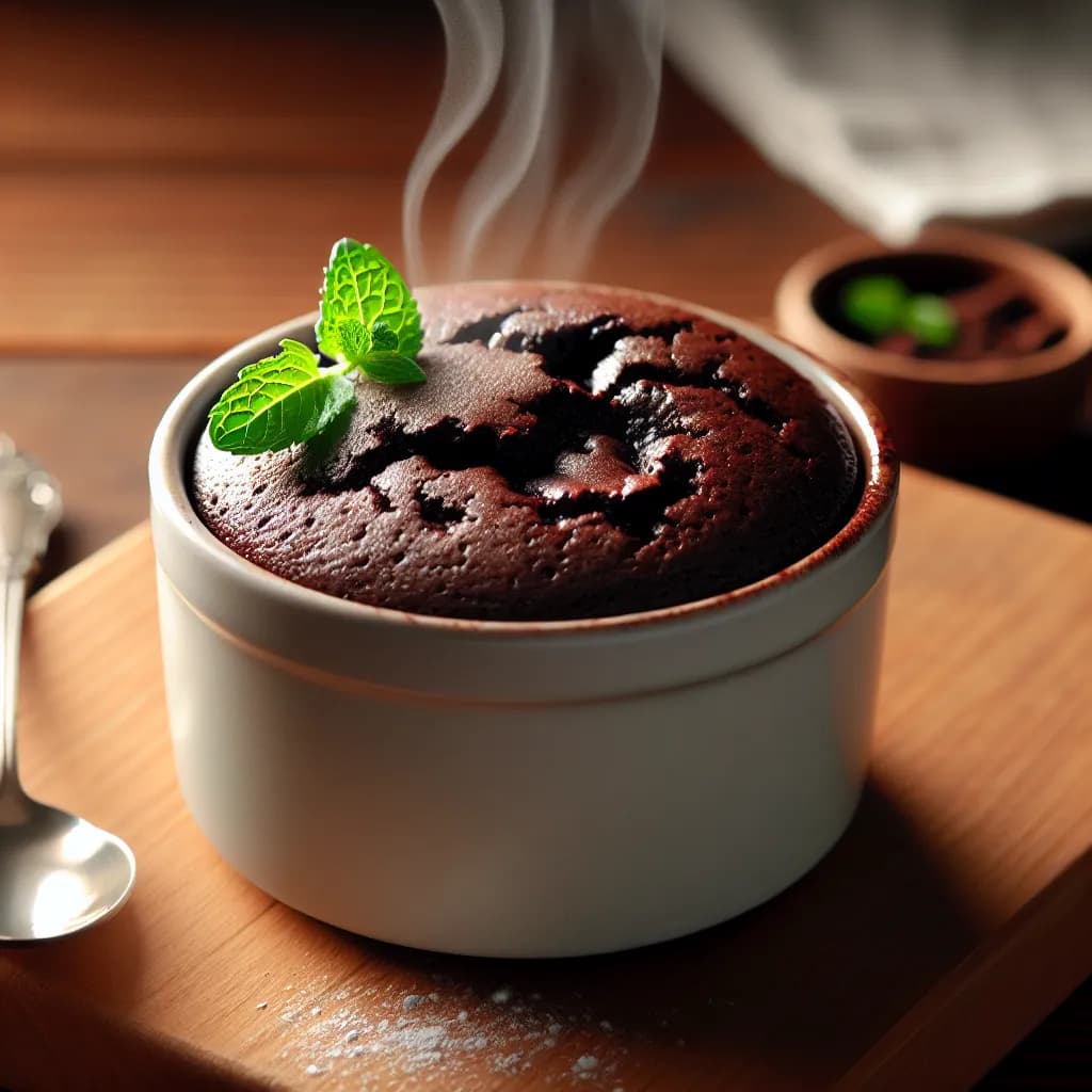 Veganer Schokoladen-Tassenkuchen