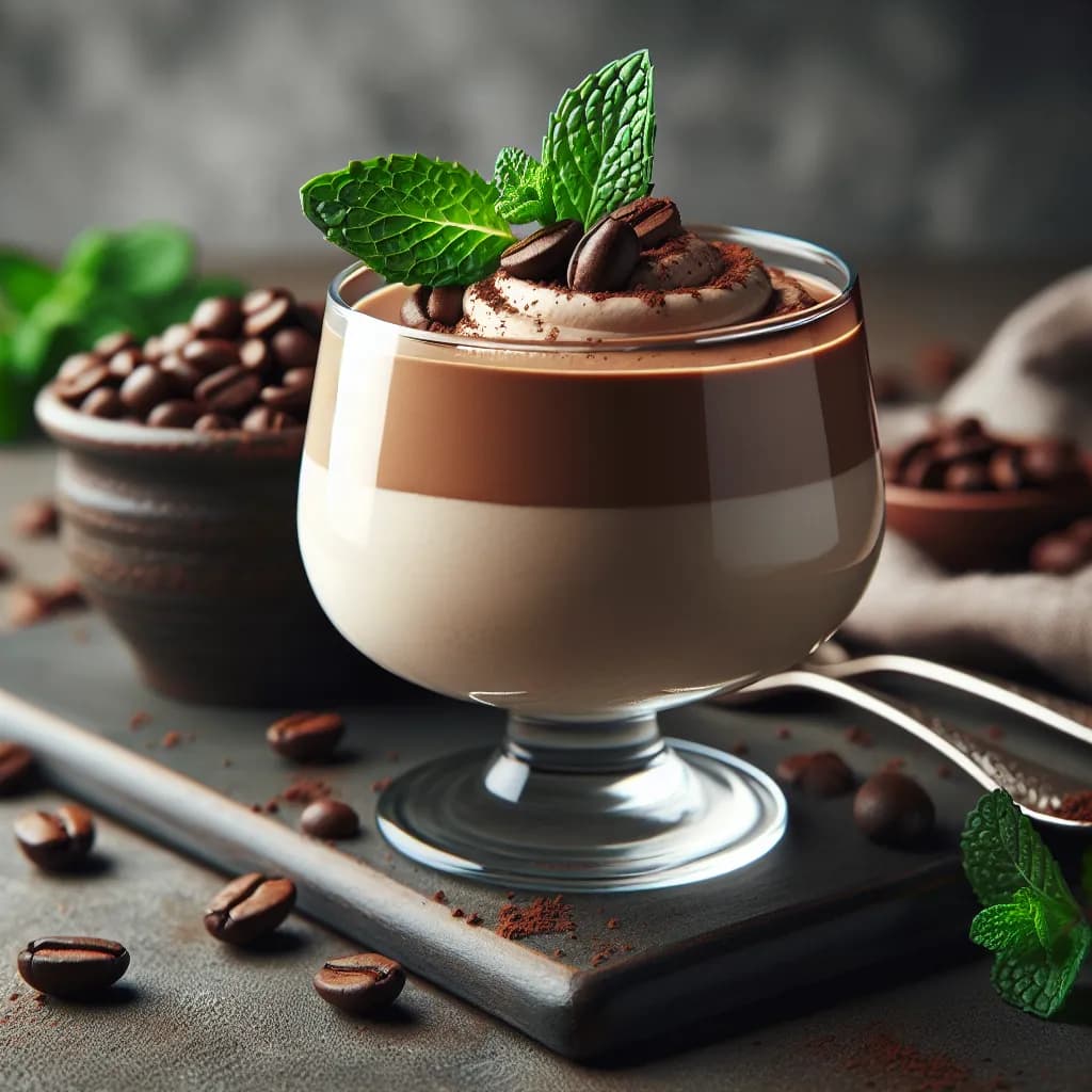 Veganes Kaffee-Mousse