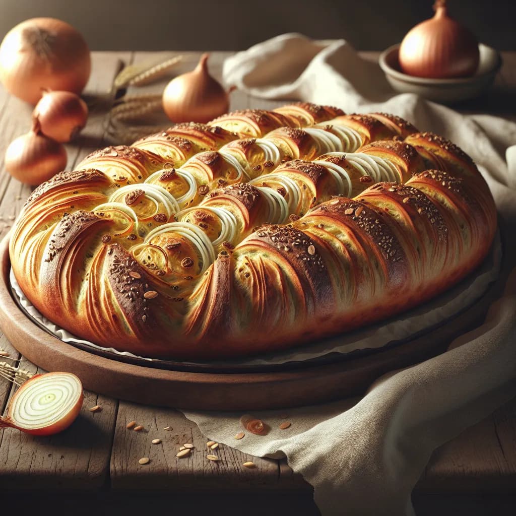 Veganes Zwiebelbrot