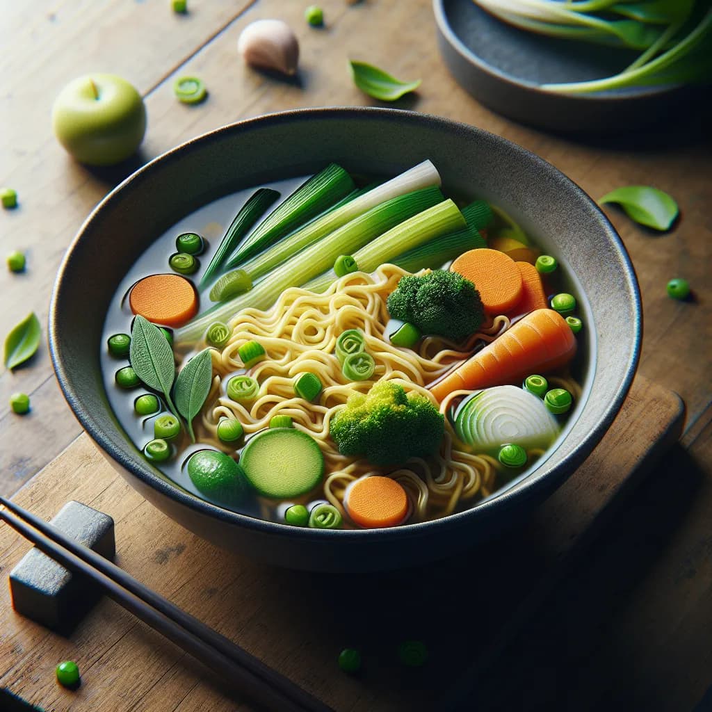 Vegetable Noodle Soup