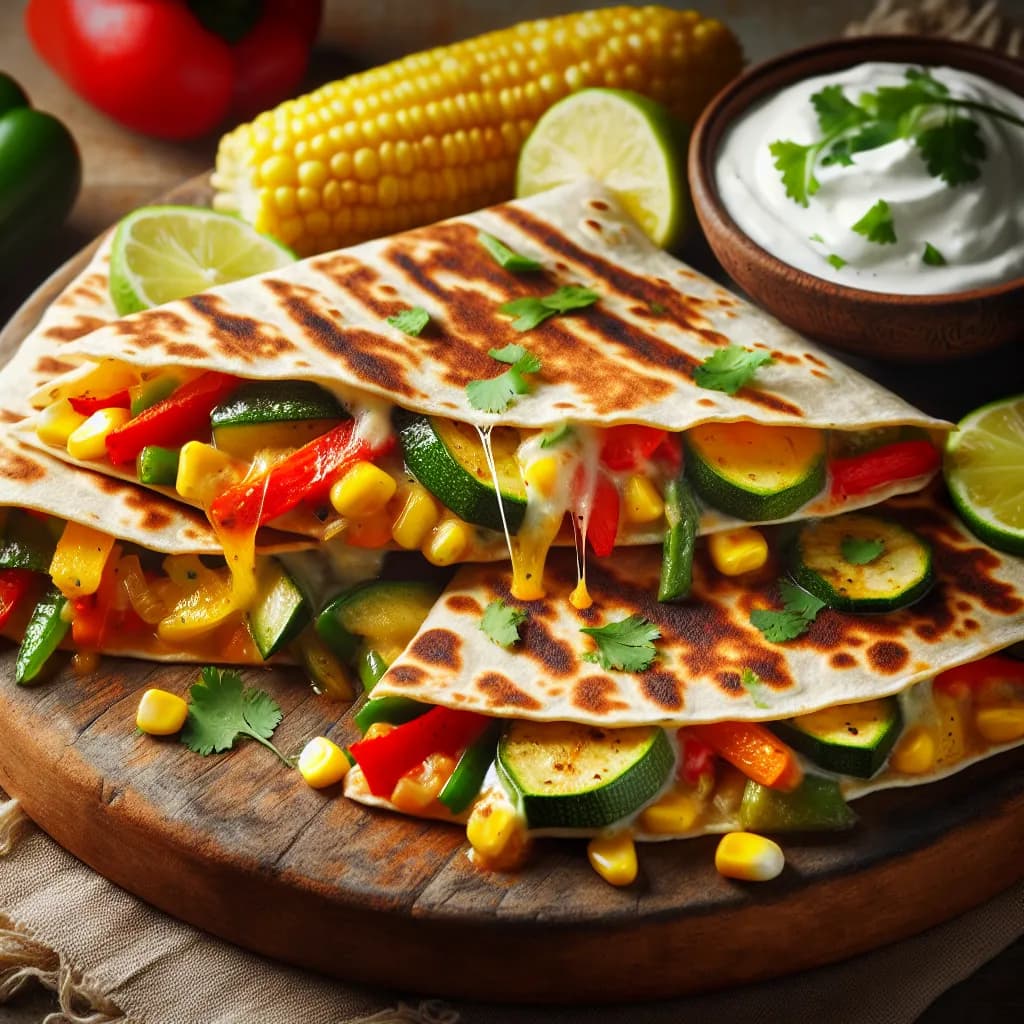 Vegetable Quesadillas
