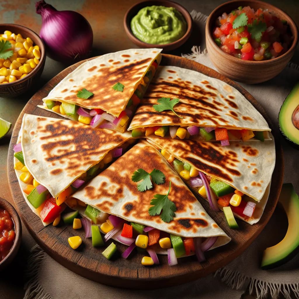 Vegetable Quesadillas