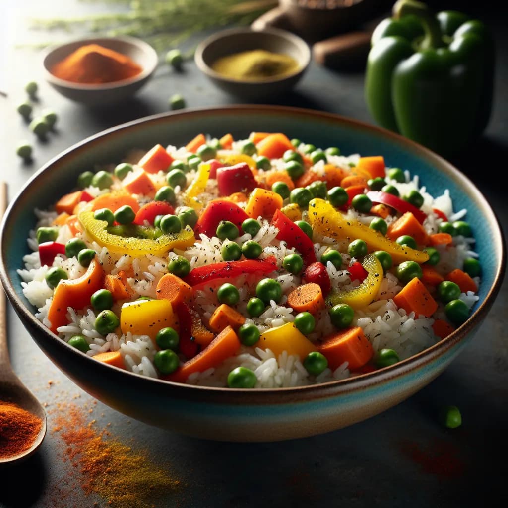Vegetable Rice Bath