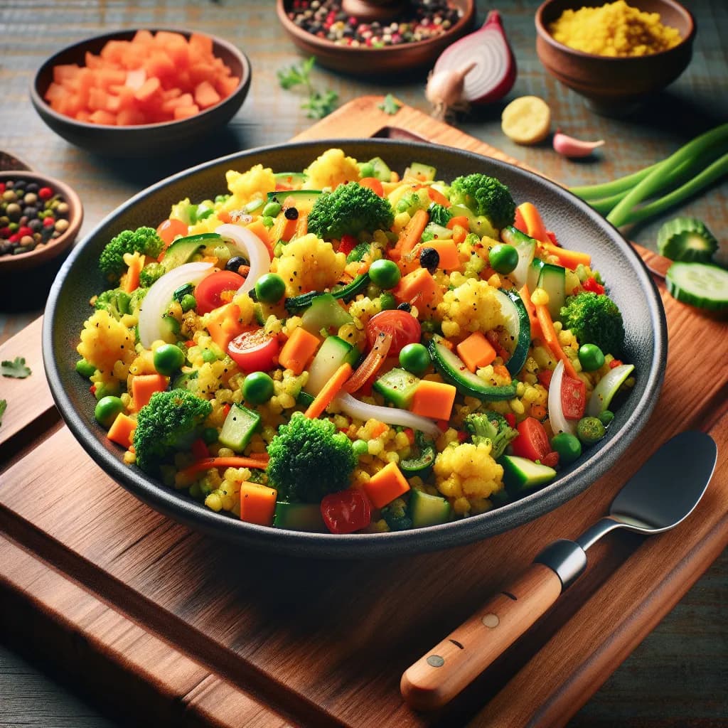 Vegetable Shevaya Upma