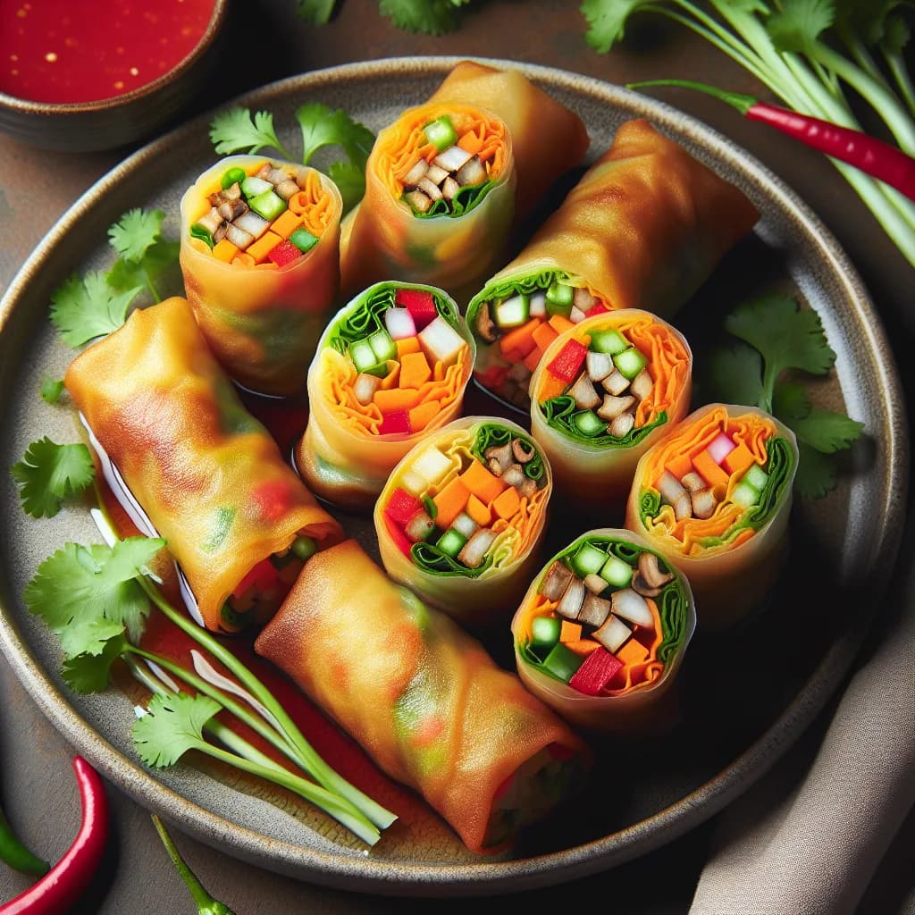 Vegetable Spring Rolls