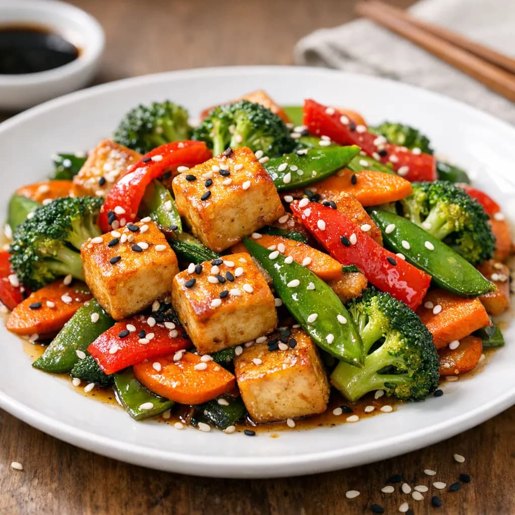 Vegetable Stir-Fry with Tofu
