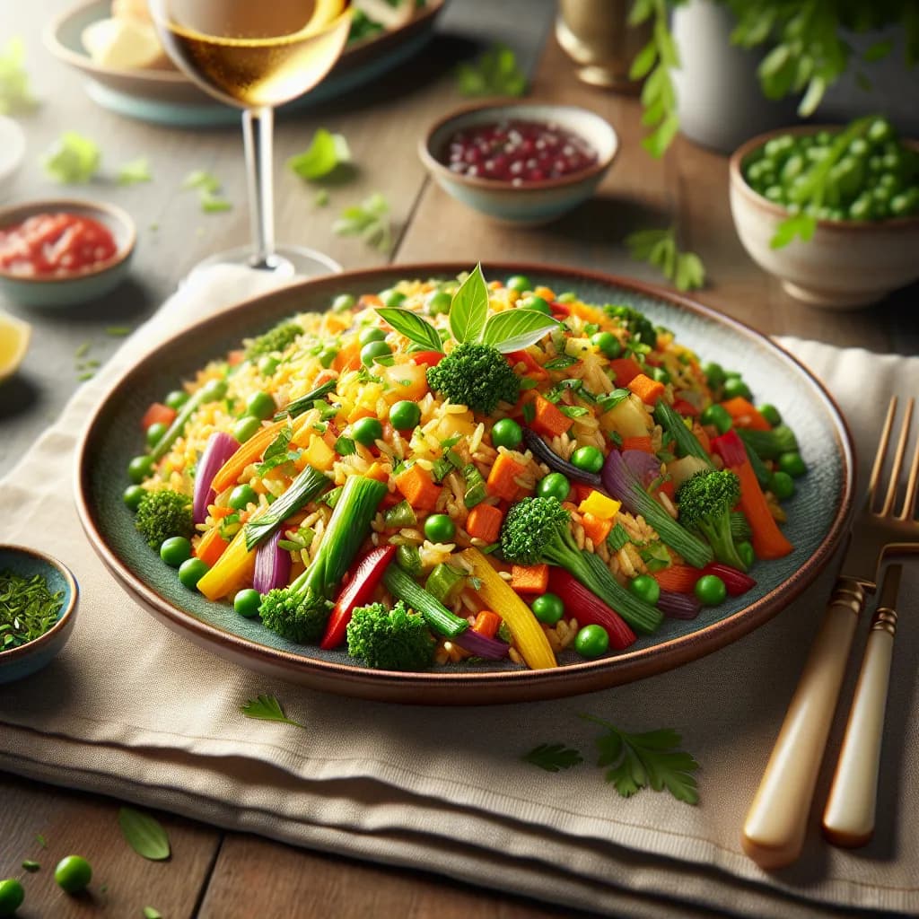 Vegetarian Fried Rice