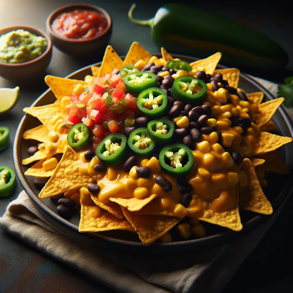 Vegetarian Nachos