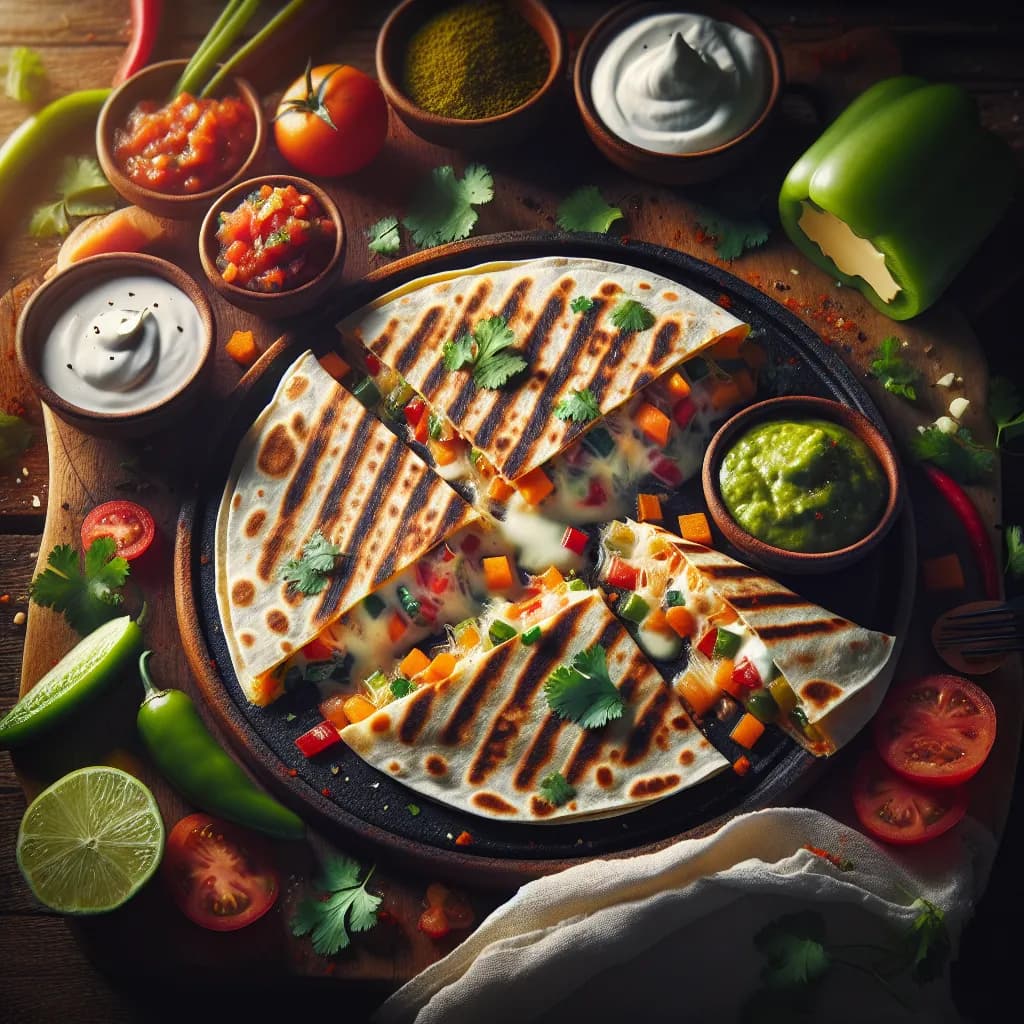 Vegetarian Quesadilla
