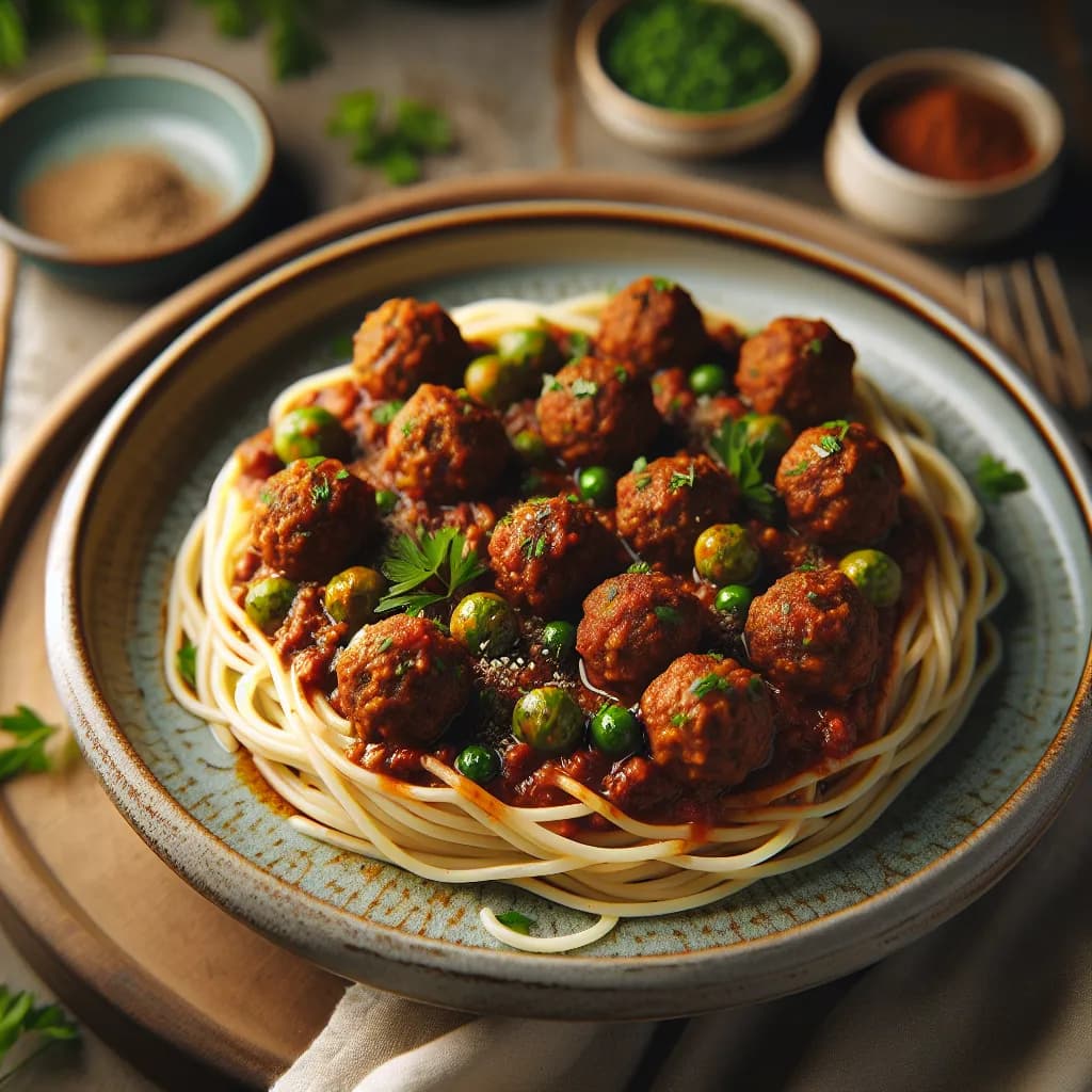 Vegetarian Spaghetti Bolognese