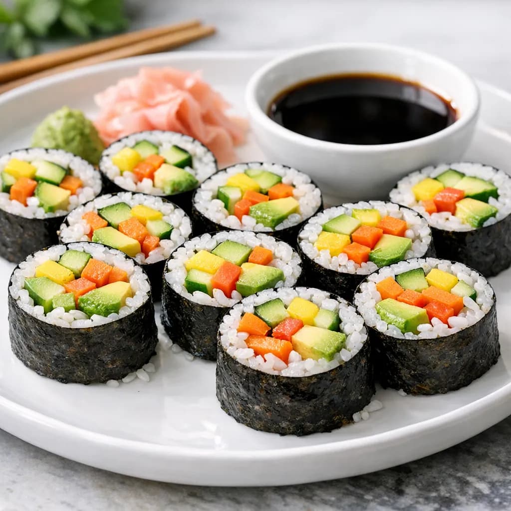 Vegetarian Sushi Rolls