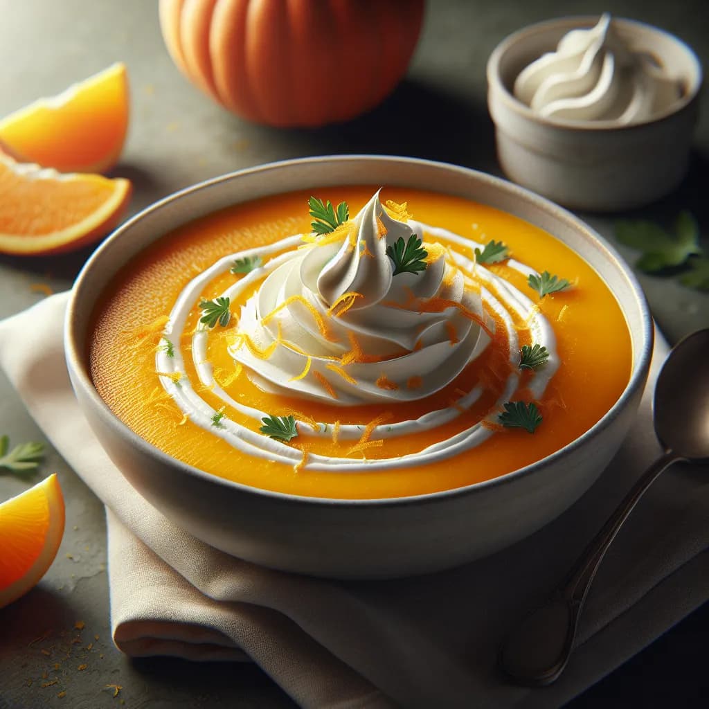 Velouté de Courge à l'Orange