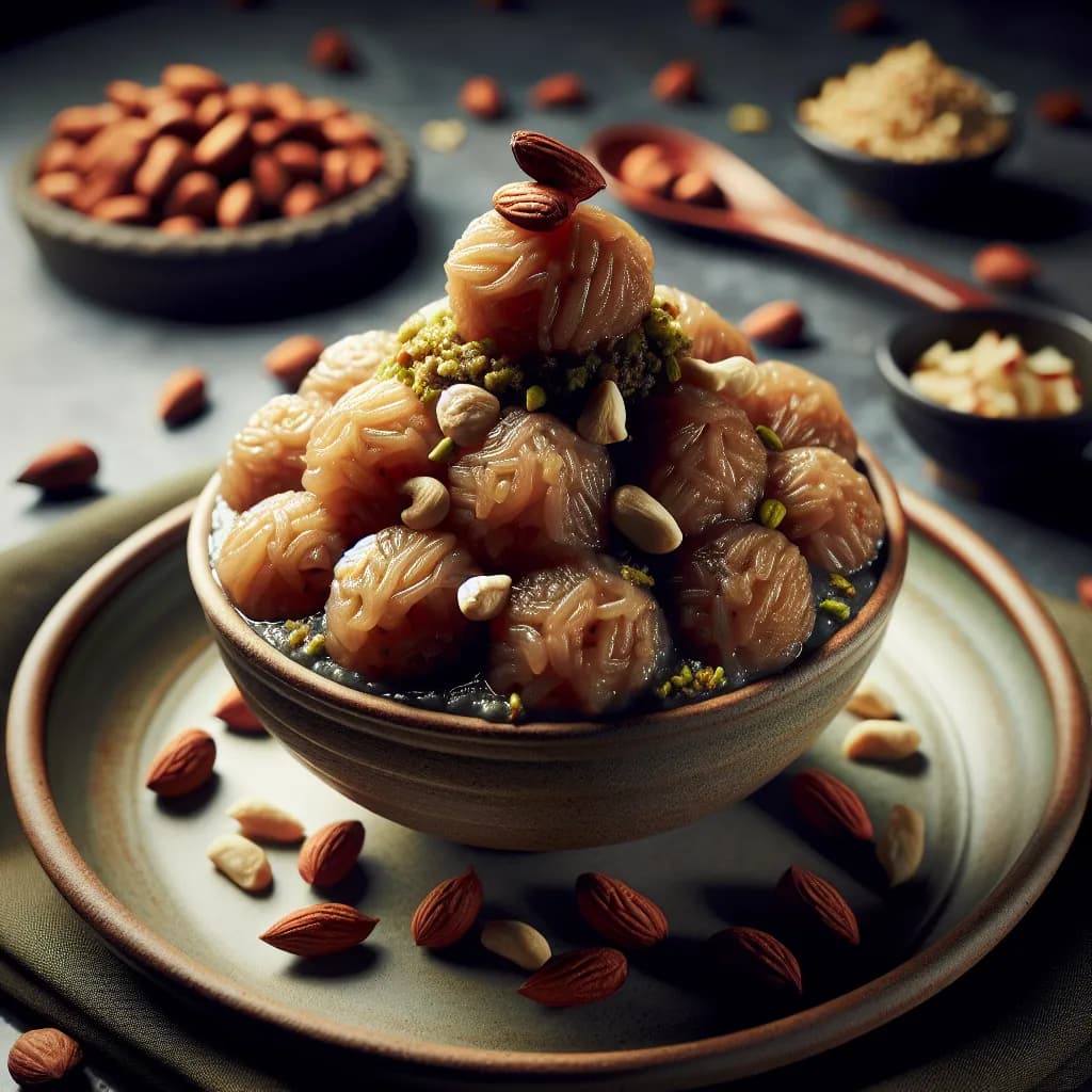 Water Chestnut Halwa