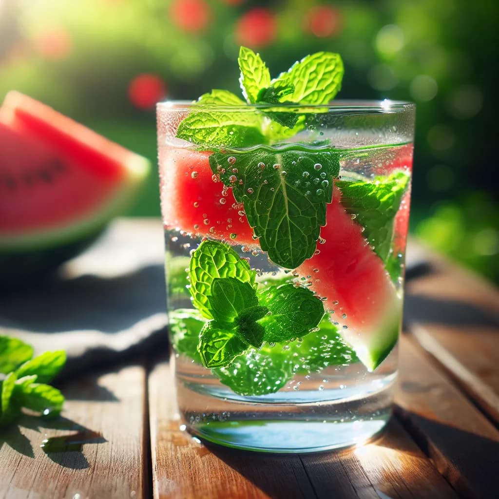 Watermelon Mint Detox Water