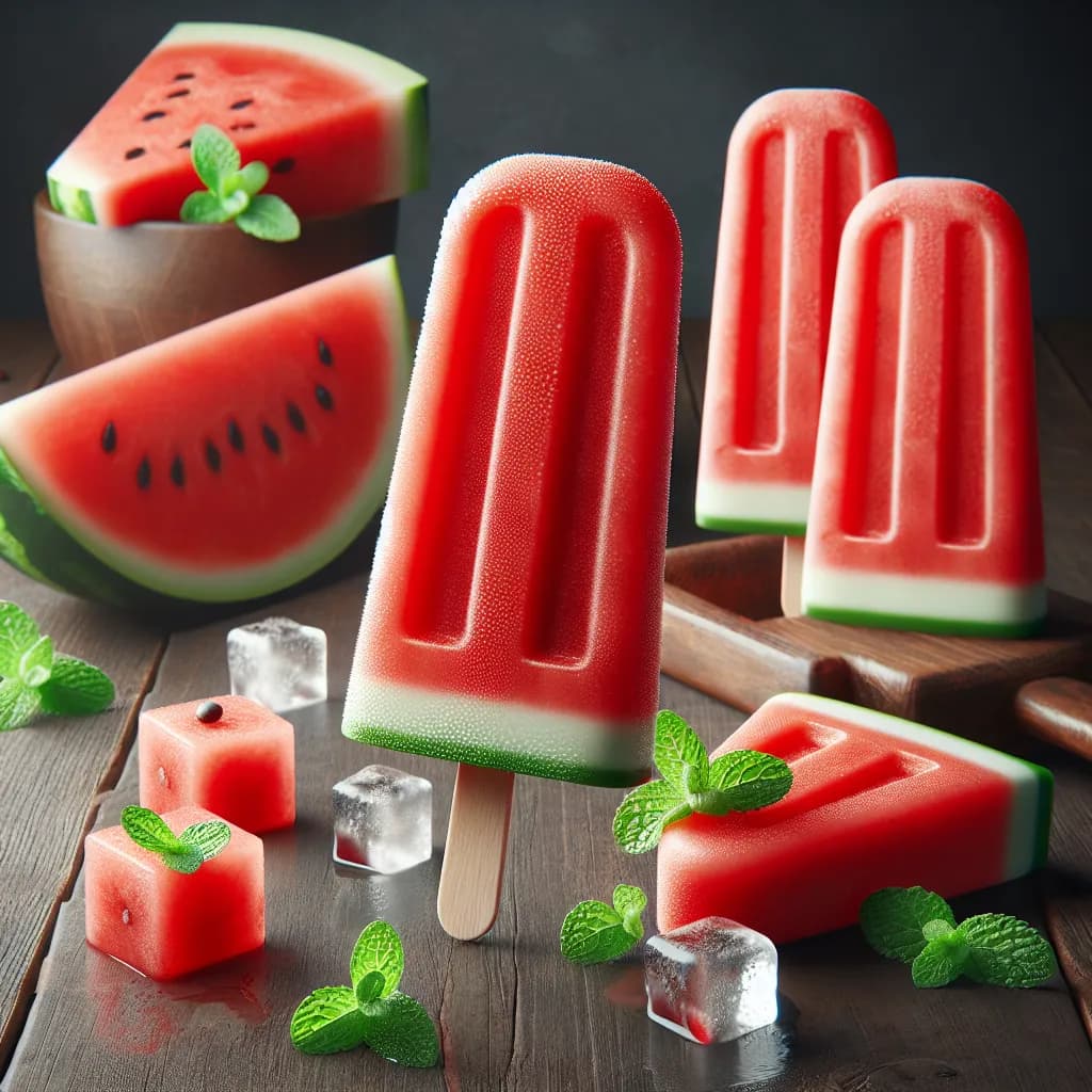 Watermelon Popsicles
