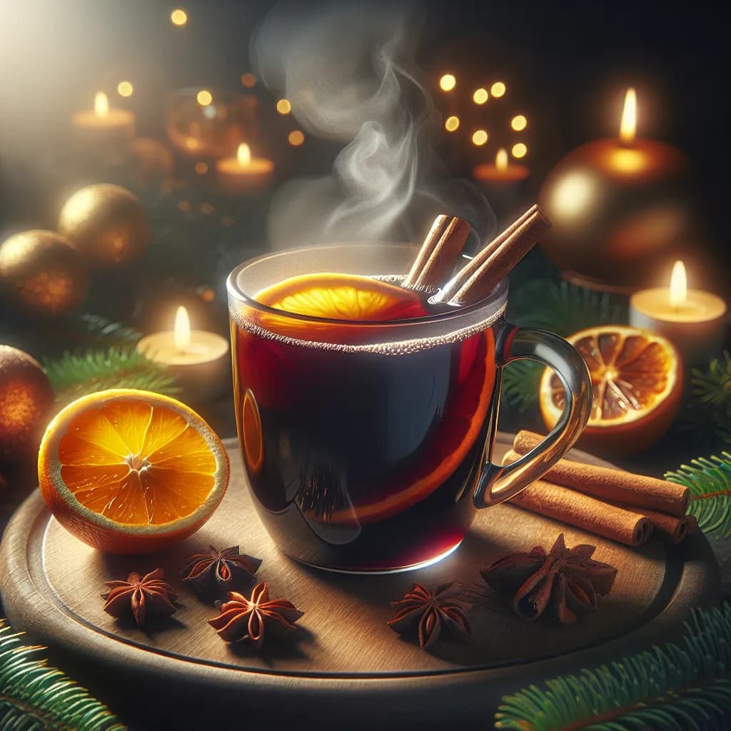 Weihnachtlicher Glühwein