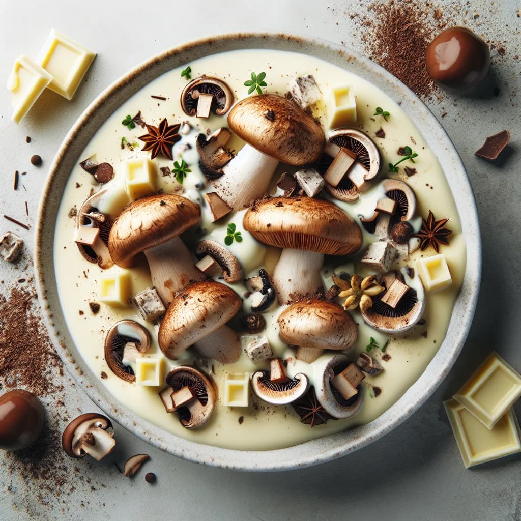 White Chocolate Mushroom Mix