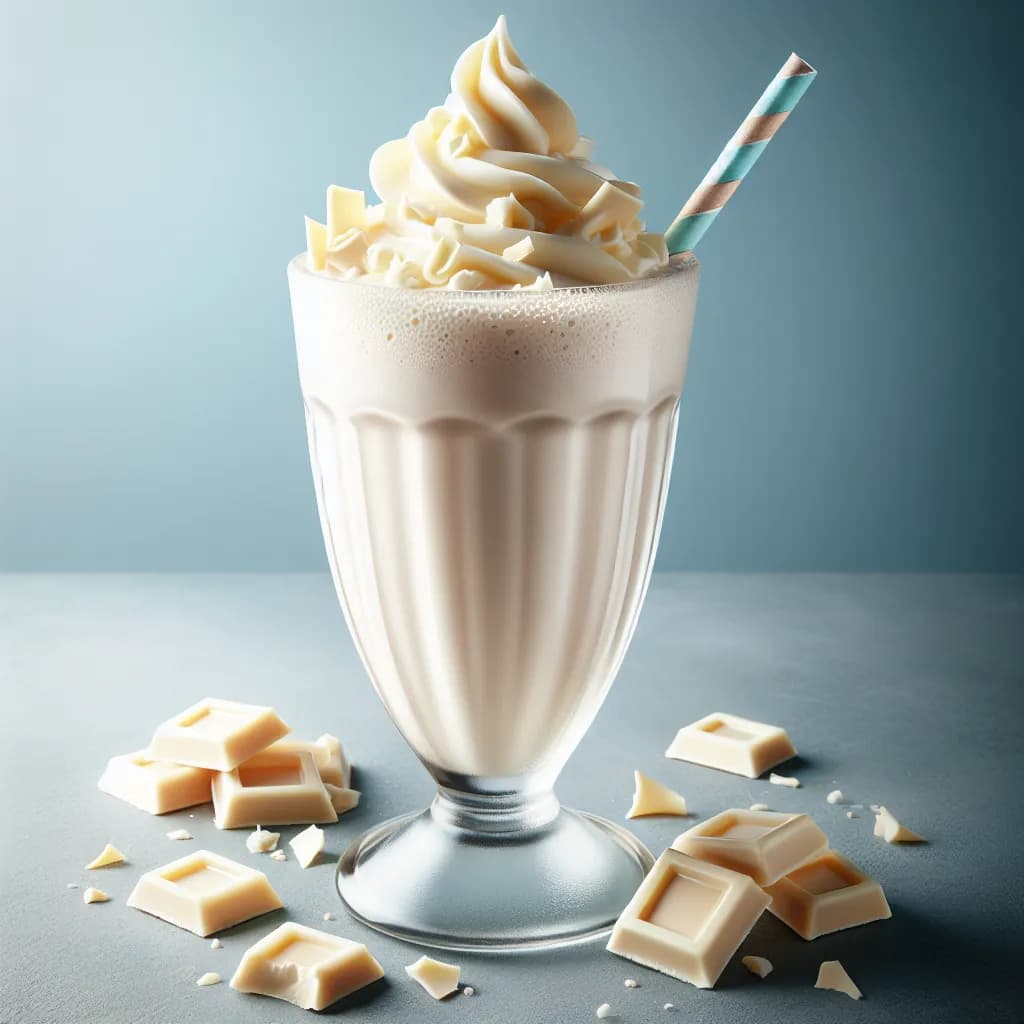White Chocolate and Condensed Milk Smoothie