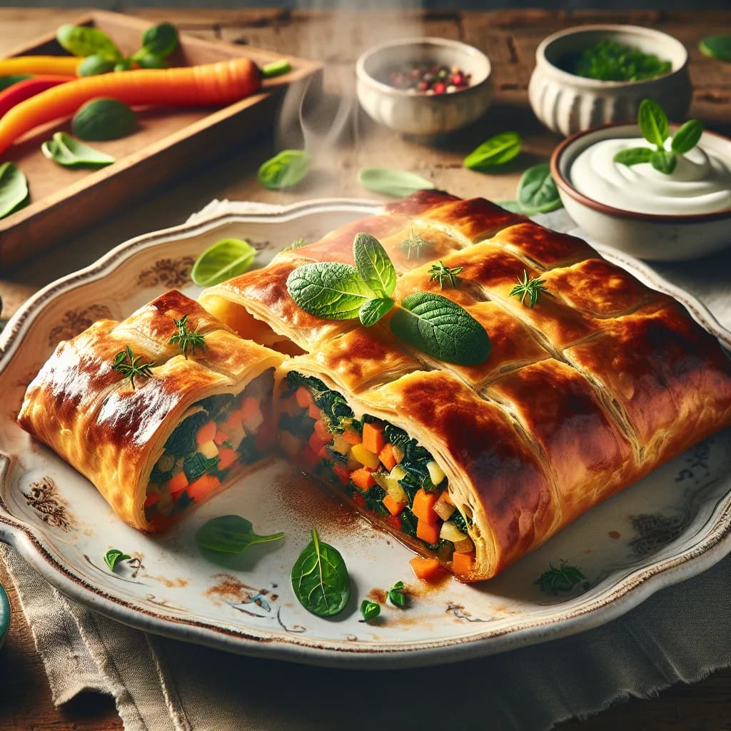 Wiener Gemüsestrudel