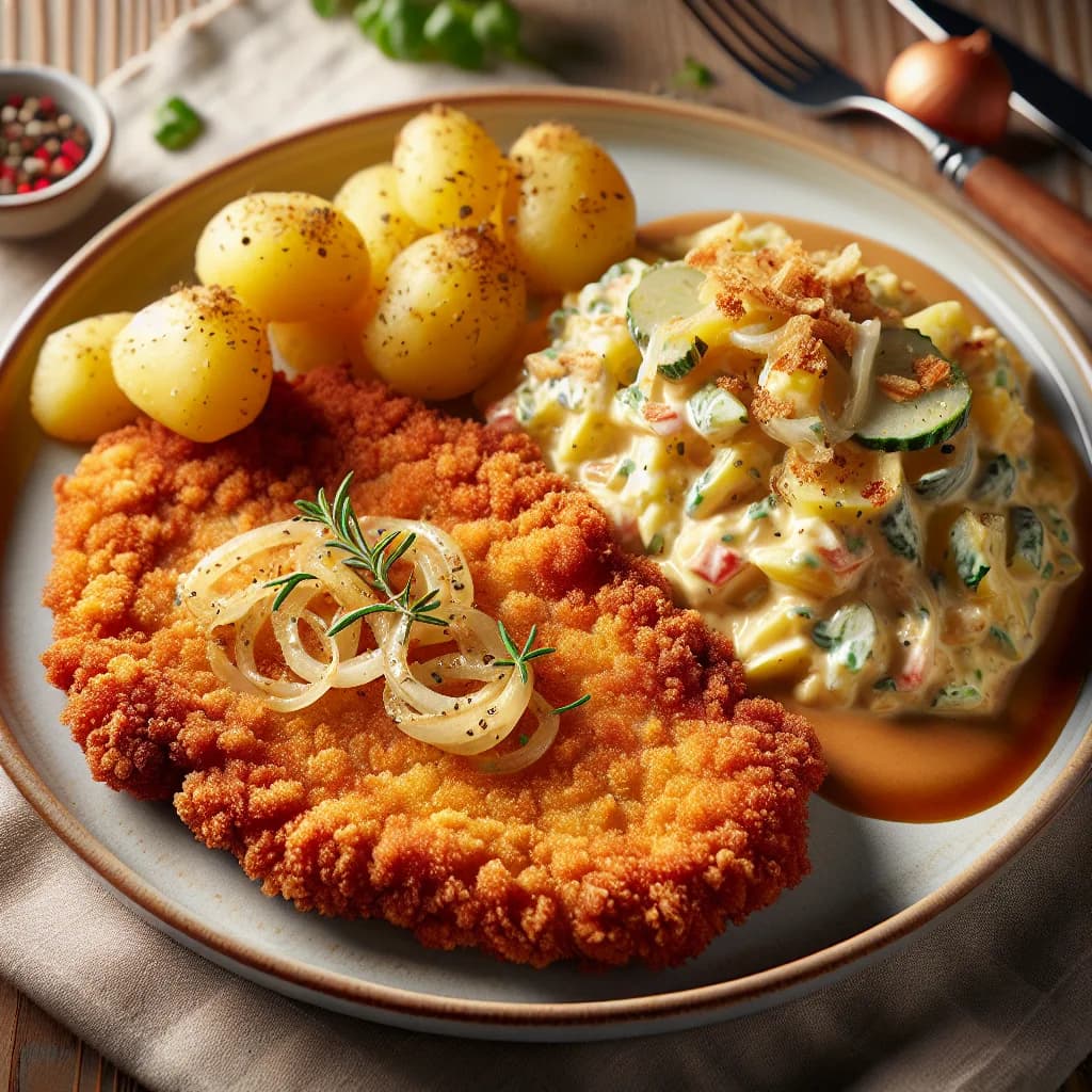 Wiener Schnitzel mit Kartoffelsalat