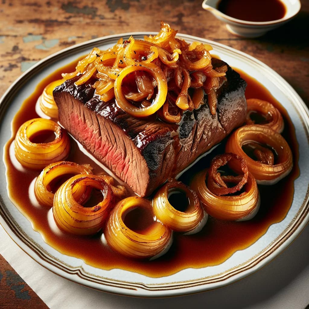 Wiener Zwiebelrostbraten