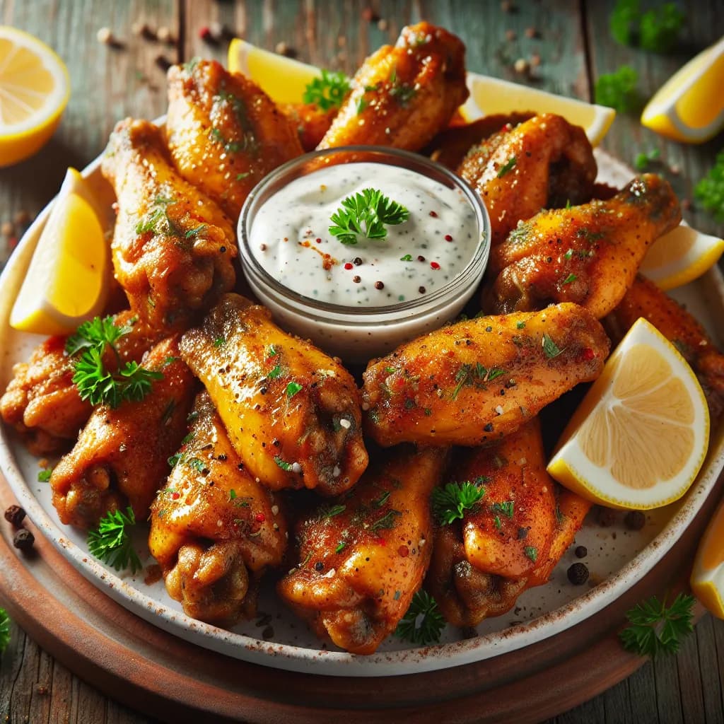 Wingstop Lemon Pepper Wings