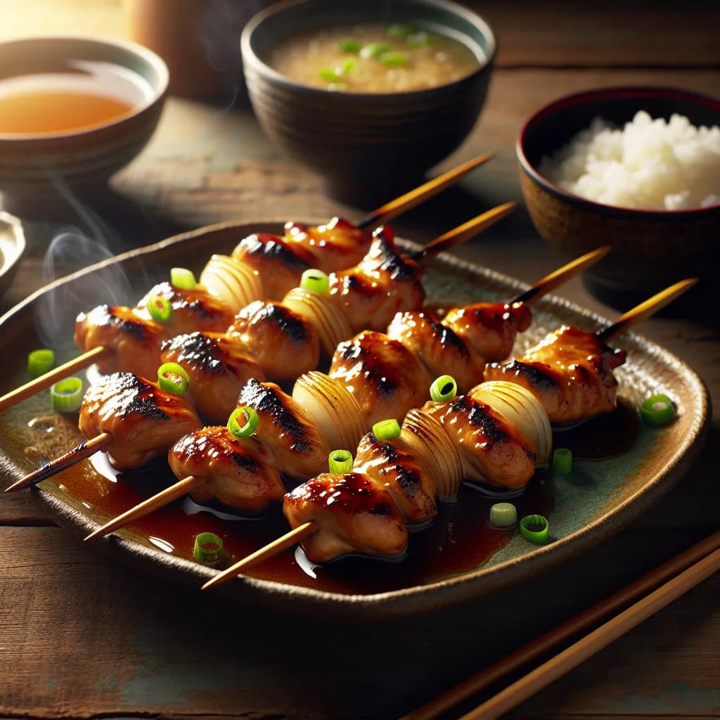 Yakitori de Poulet