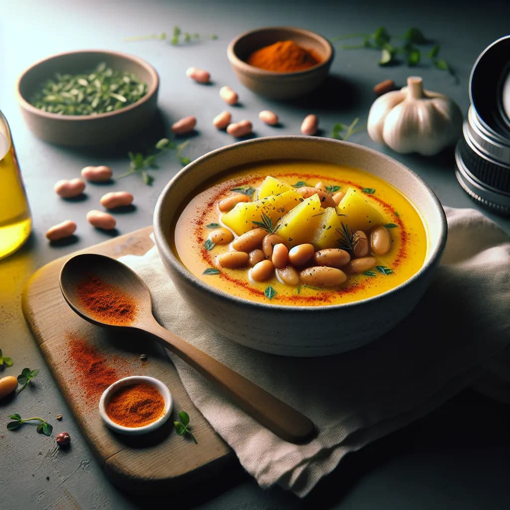 Yellow Bean and Potato Soup