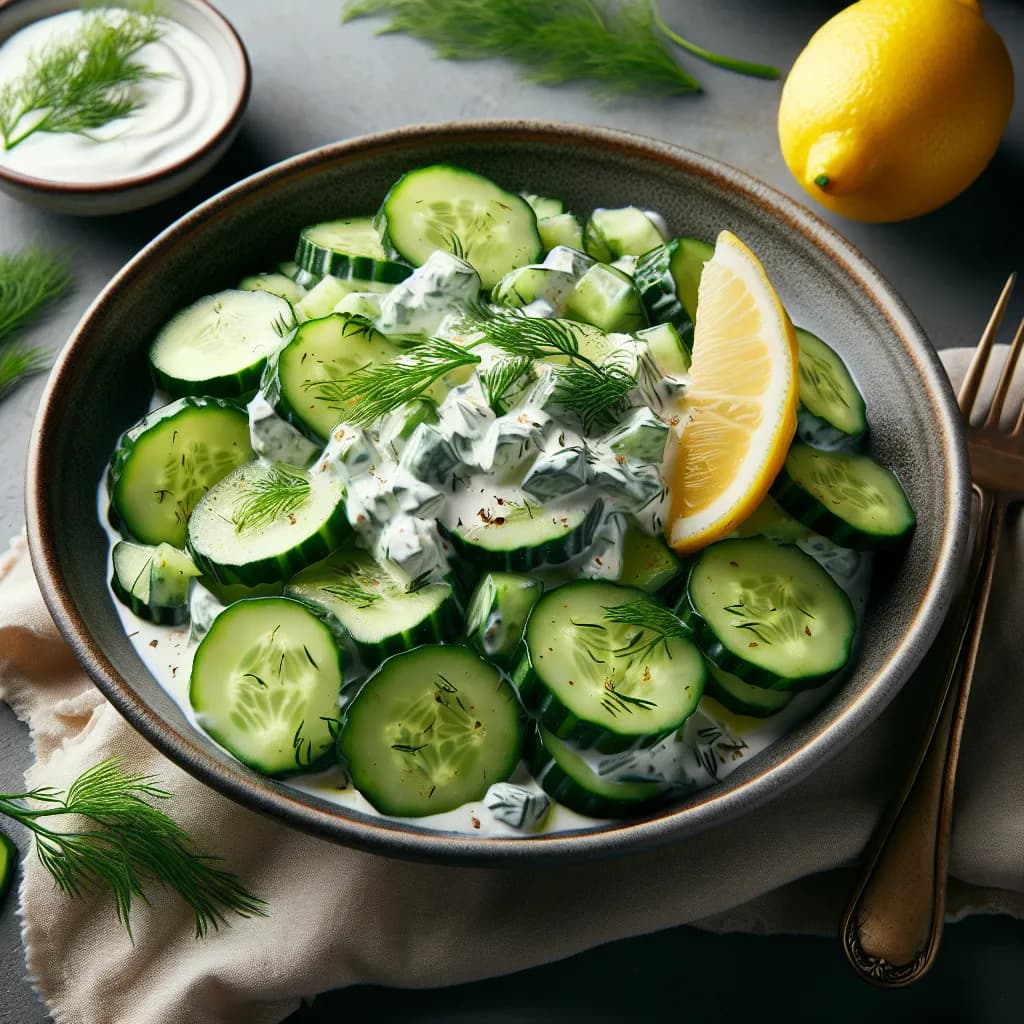Yogurt and Cucumber Salad
