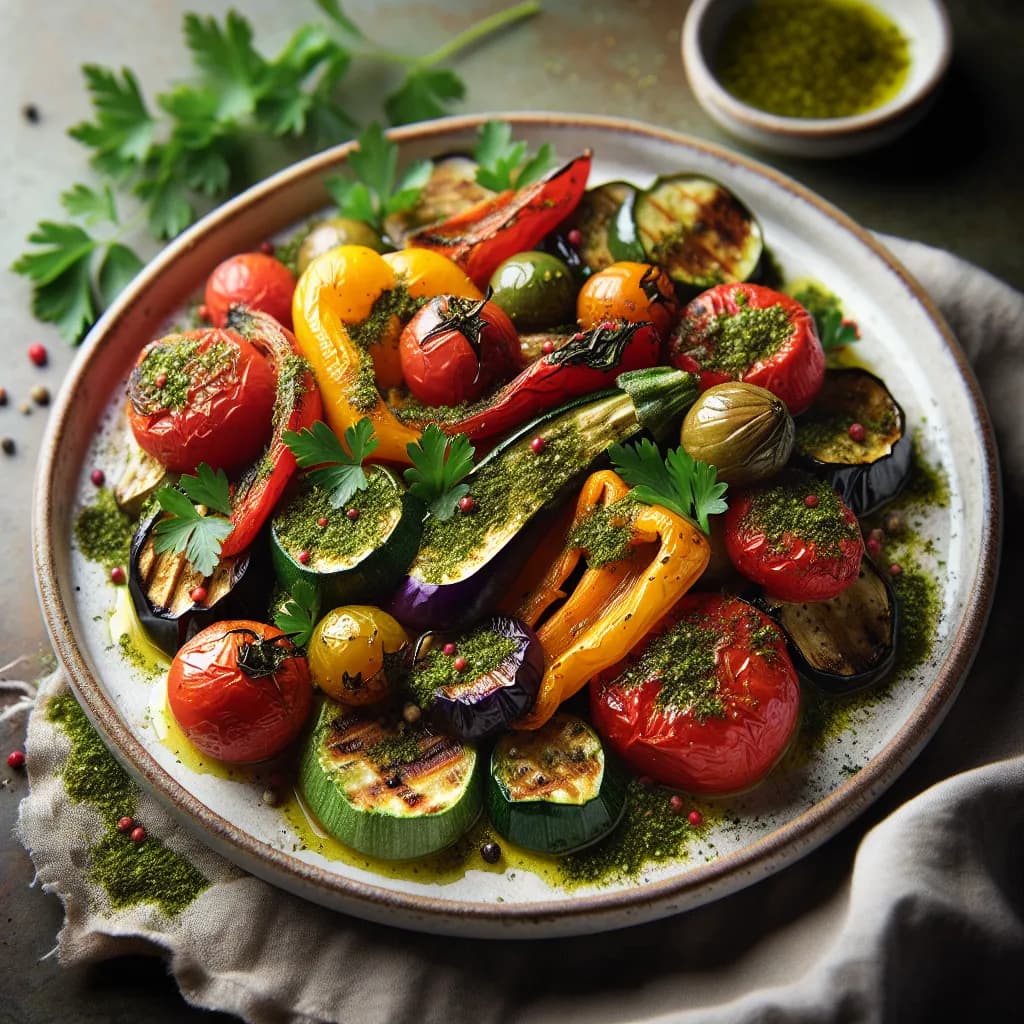 Za'atar Roasted Vegetables