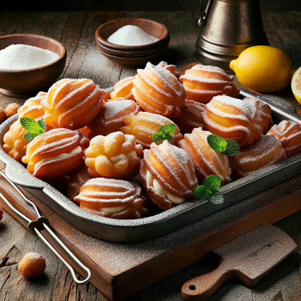 Zeppole al forno