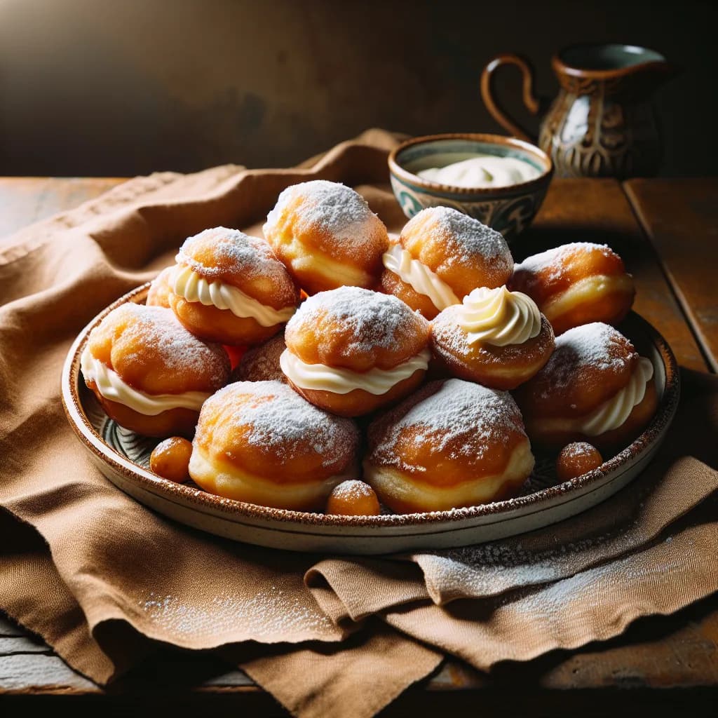 Zeppole di San Giuseppe Light