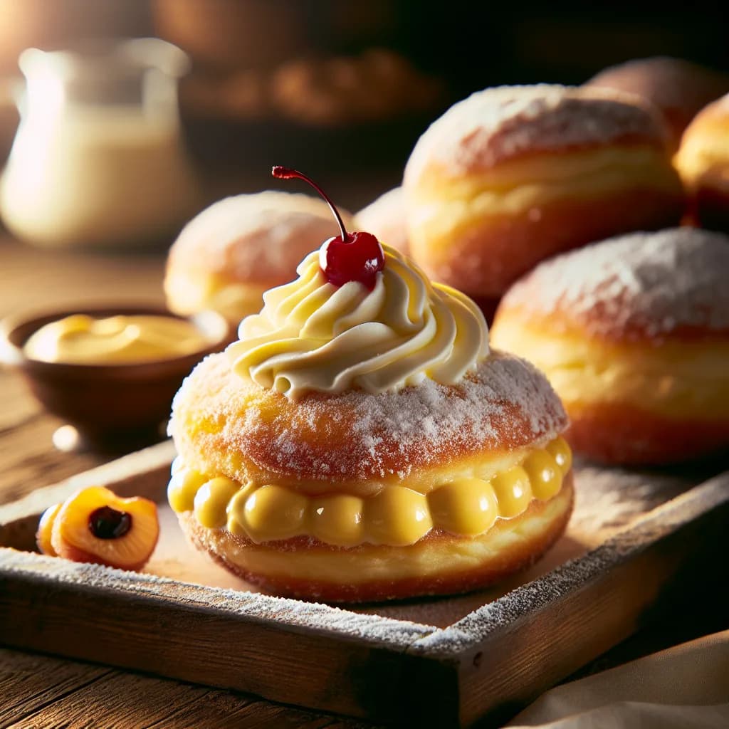 Zeppole di San Giuseppe al Forno